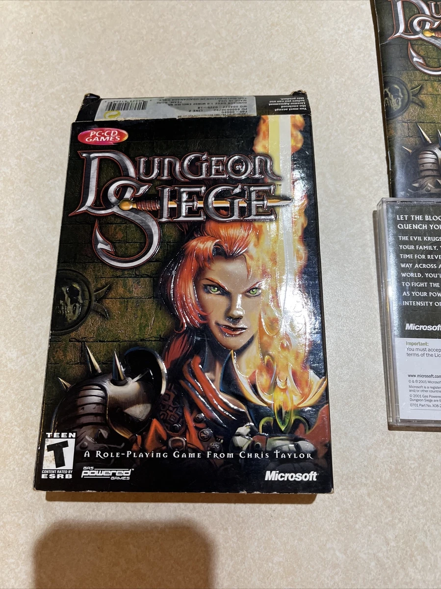 Dungeon Siege (PC, 2002) READ 805529012509 | eBay