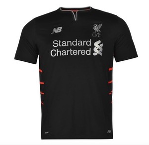 New Balance Fc Liverpool Auswarts Away Kids Kinder Trikot Jersey Schwarz Rot Neu Ebay