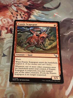 MTG  - Frantic Scapegoat New MTG Pin - Magic Con Chicago The Gathering