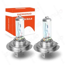 2 x H7 Halogen 12V 100W Super Bright Upgrade Headlight Bulb-150 More Light