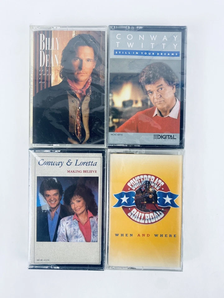 16x Country Tape Lot ALL SEALED Oak Ridge Boys Merle Haggard Twitty Outlaw OOP - Image 3 of 4