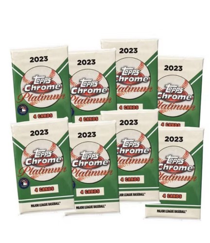 2023 Topps Chrome Platinum Baseball Blaster Box - Picture 2 of 2