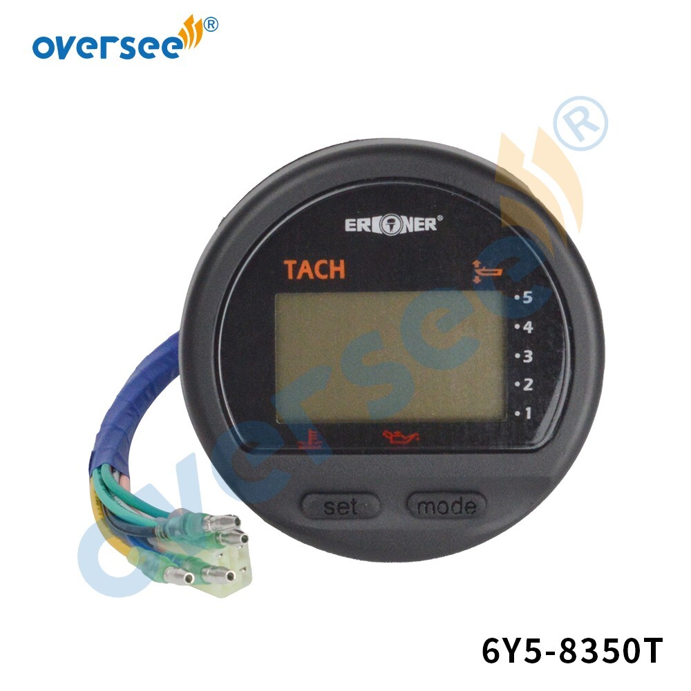 6Y5-8350T-20-00 Digital Multi-Function Gauge Tachometer Tach 6Y5-8350T-20-00 Digital Multi-Function Gauge Tachometer Tach