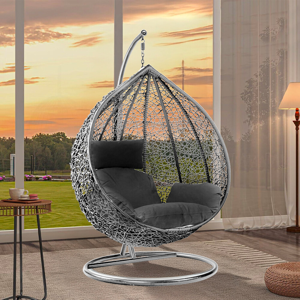 Hanging Wicker Hanging Swing Chair Outdoor Swing Chair With Base