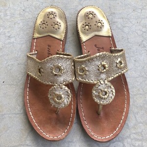 gold glitter jack rogers