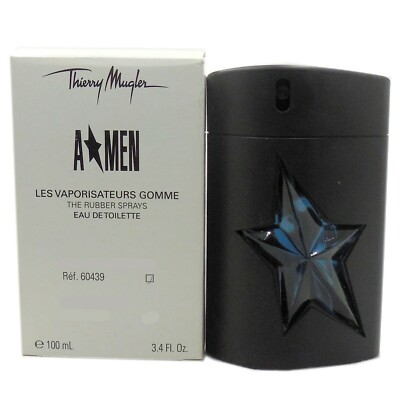 THIERRY MUGLER A*MEN EAU DE TOILETTE THE RUBBER SPRAYS 100 ML/3.4