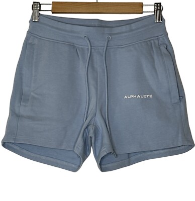 Alphalete Short Women's Small Blue Stretch Packets NWT
