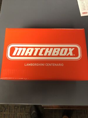 Matchbox Lamborghini Centenario Mattel Creations Exclusive SOLD OUT! *IN HAND*