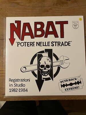Nabat Potere Nelle Strade Vinyl Pink Volt-70 Us 15 Ex Limited With Insert