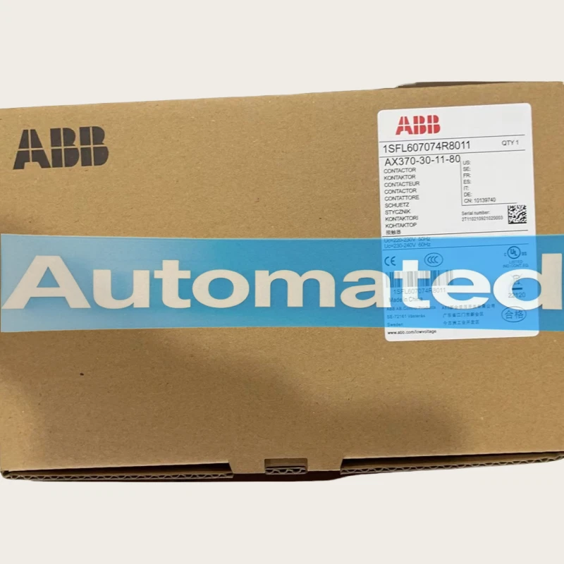 AX80-30-11-80 1 PIEZA NUEVO ABB Ac contactor AX80-30-11-80 Foto 2 de 4