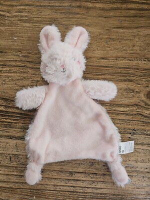 Anko Pink Bunny Rabbit Plush Security Blanket Lovey Baby Soft