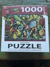Turner Licensing Lang Jigsaw Puzzle 1000 Pieces-Festive Decor Holiday  Puzzle