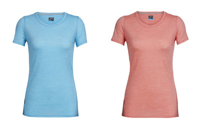 ICEBREAKER Cool-Lite Sphere Short Sleeve Low Crewe Damen - 135g/m² - Damenshirt