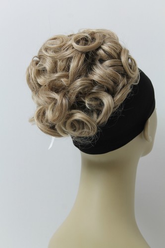 Women Curly Large Drawstring Hairpiece Ponytail Bun Instant Hairdo Extension UK - Picture 18 of 28