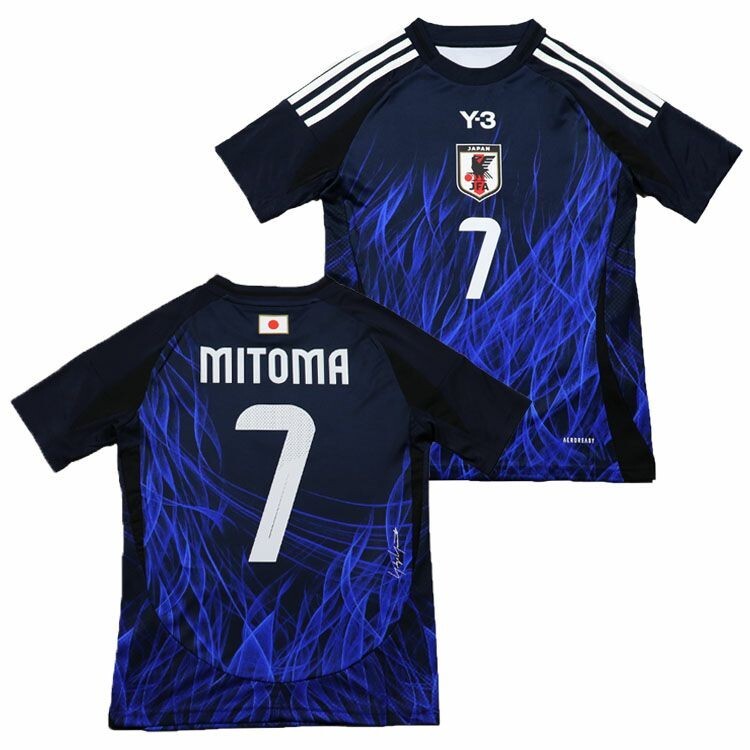 Kaoru Mitoma #7 Adidas Japan National Football Team Jersey 2024 Y