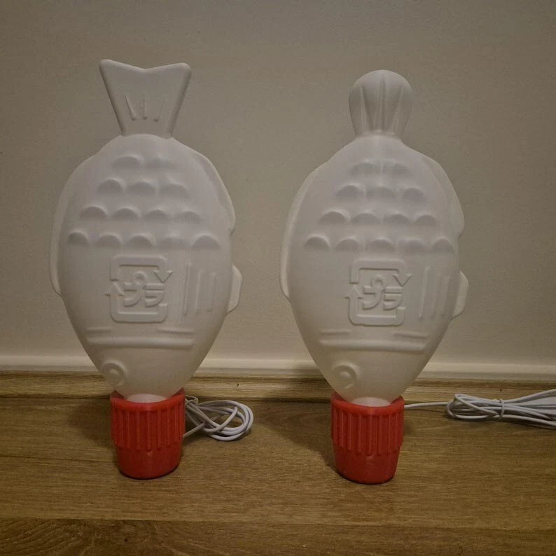 30cm Soy Sauce Fish Lamp - Gift For Sushi Lovers - Round Design - Image 4 of 4