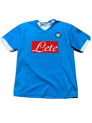 CAVANI ユニフォーム 7番 【Lサイズ】 Edinson Cavani #7 Adult Small Napoli Soccer Jersey From