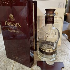 Dewars Blended Scotch Whisky Signature Bottle...