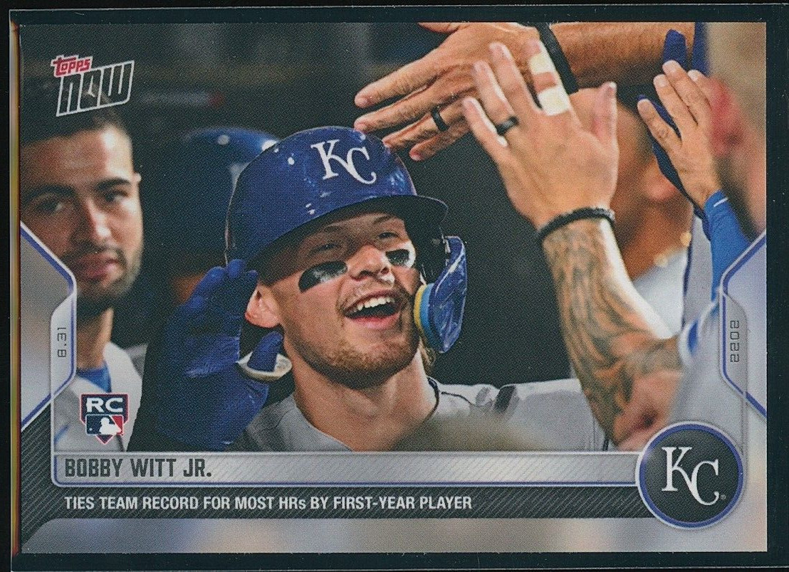 Bobby Witt Jr 2022 Topps Now /1851 #816 Rookie RC