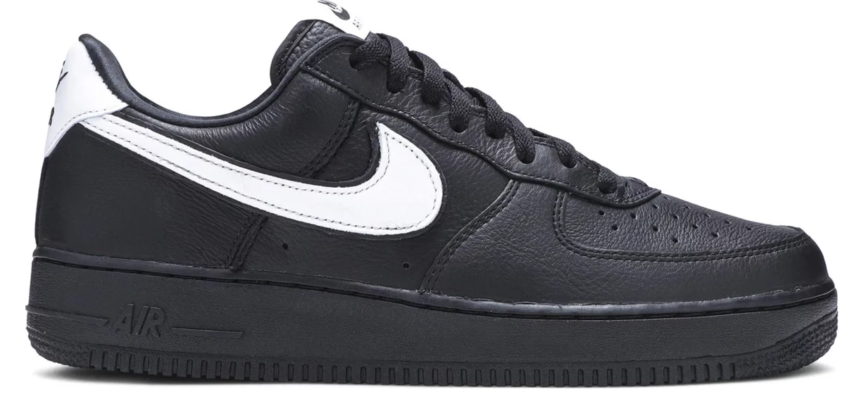 Nike Air Force 1 Retro QS Low Black White for Sale | Authenticity