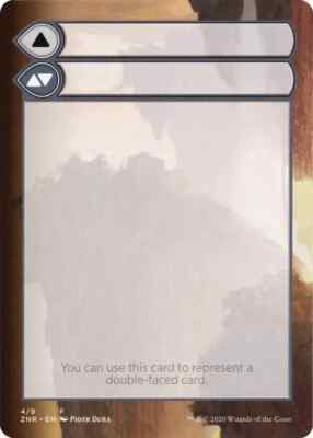 4x Magic the Gathering Helper Card, token for proxies  MTG bulk 4 POD