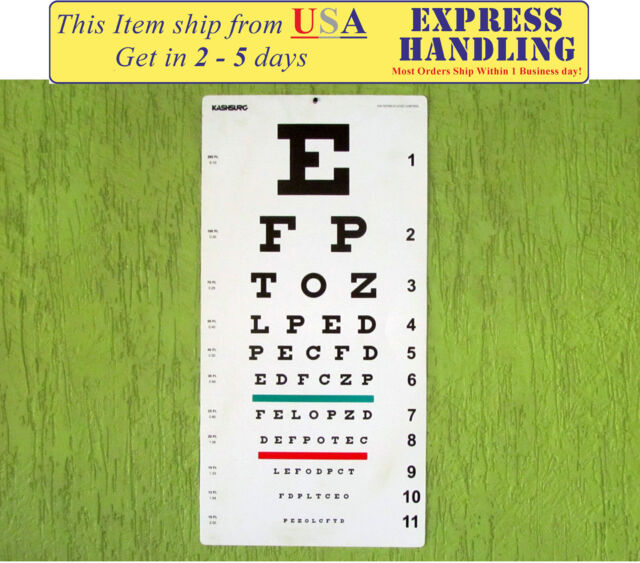 Free Online Eye Exam Chart