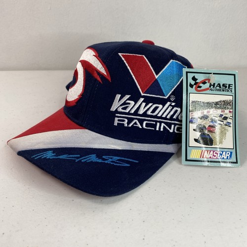 Vintage Valvoline Racing Mark Martin #6 Snapback Cap Hat Chase Authentics Nascar
