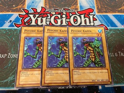 YUGIOH - Psychic Kappa x3 - MRL - 1st ed - Common - PlaySet - NM/LP 