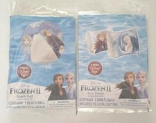 Frozen 2 Disney Arm Floats and Beach Ball Set New