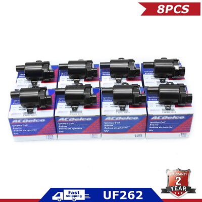 8Pcs OEM Ignition Coils For Chevrolet G/M 5.3L 6.0L 4.8L BSC1251 D585 UF262 USA