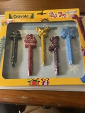Crayola Holiday Shaped Crayons 2001 Original Unopened Package B3