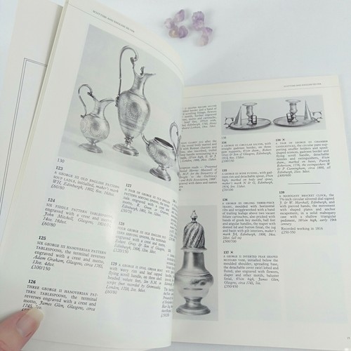 Sothebys in GlasGow 1982 Catalogue, Drawings, Paintings Art, English Silver - Picture 9 of 12
