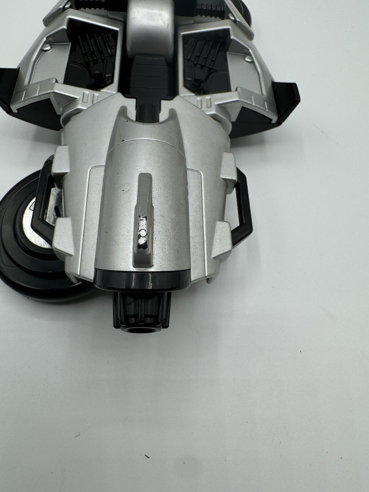 1997 Bandai Power Rangers In Space Silver Galaxy Glider Cycle Motorcycle Bike