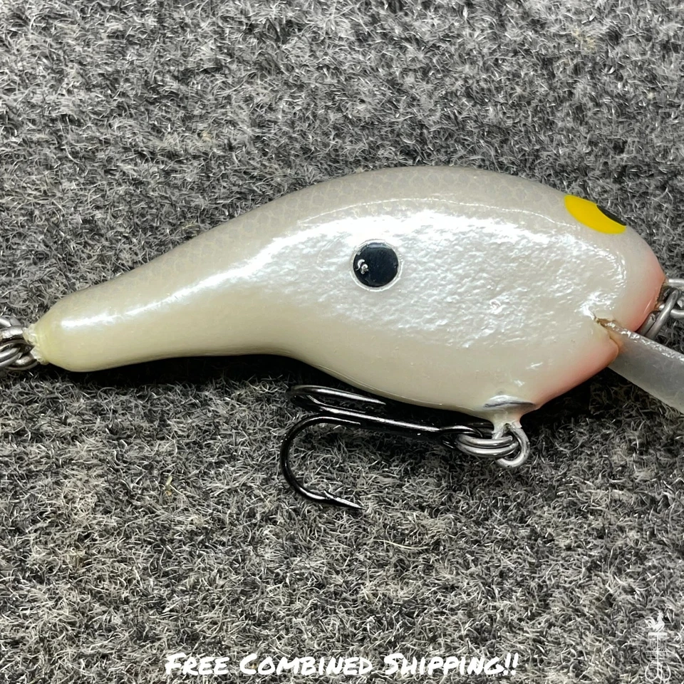 Davis Bait Co Fishco Shallow Crankbait Handmade Balsa Fishing Lure 2.5" - Image 3 of 4