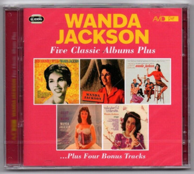 Wanda Jackson - Five Classic Albums Plus- D'CD mit 64 Titel / D'CD Neuware