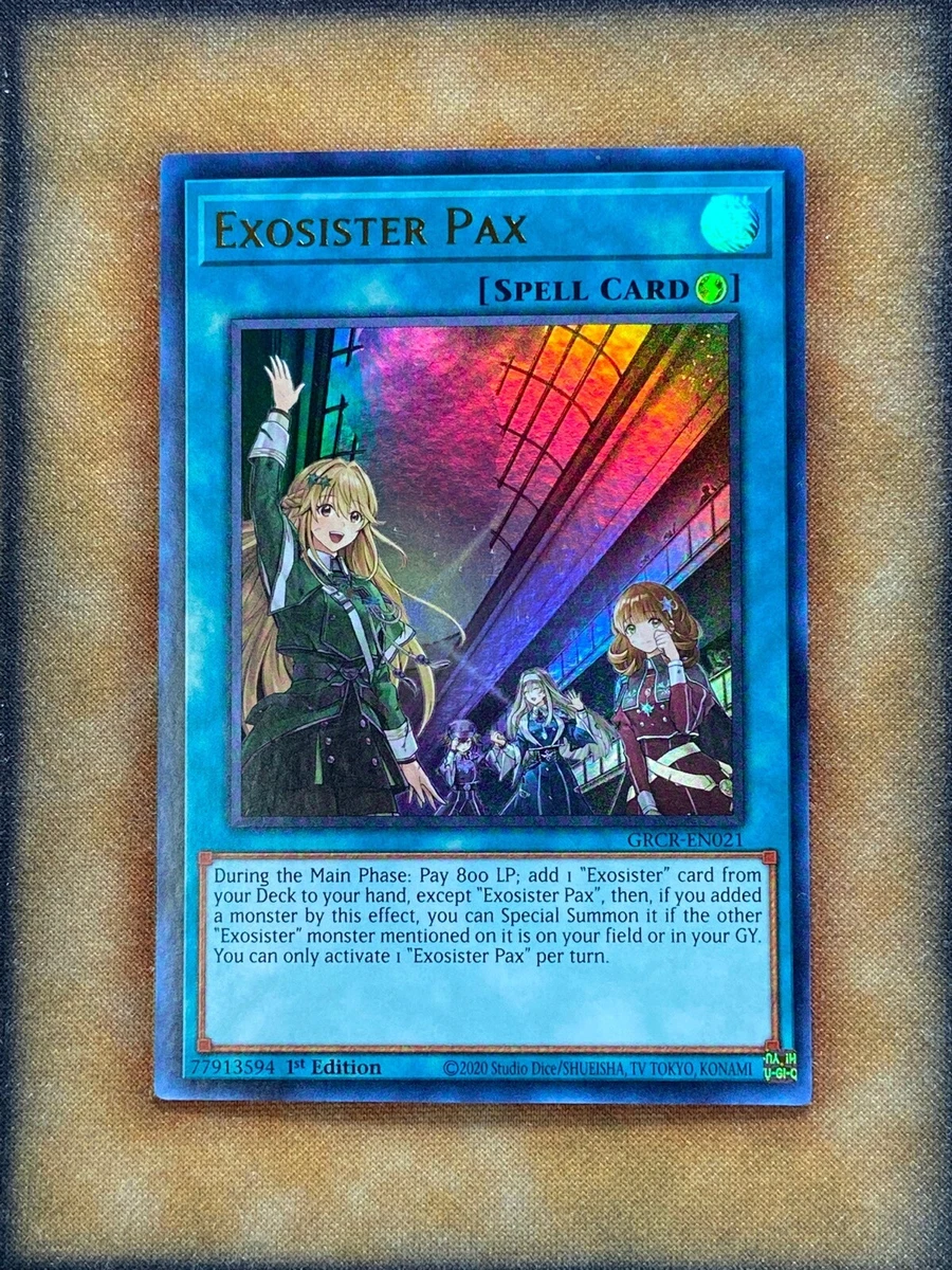 Exosister Pax GRCR-EN021 The Grand Creators for sale | eBay