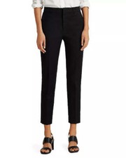 Lauren Ralph Lauren Slim Leg Pants, Black, 8