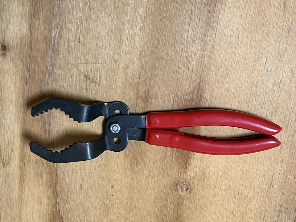 Alicates de manguera de radiador Craftsman de colección 41838 F hechos en EE. UU. diente de tiburón Foto 4 de 4