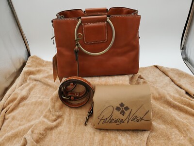 NWT Patricia Nash Empoli Satchel Heritage Collection & Dust Cover