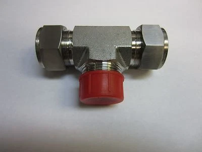 ARYA SS Male Pipe NPT Branch Tee Fitting 3/4" Tube OD compatible SS-1210-3TTM