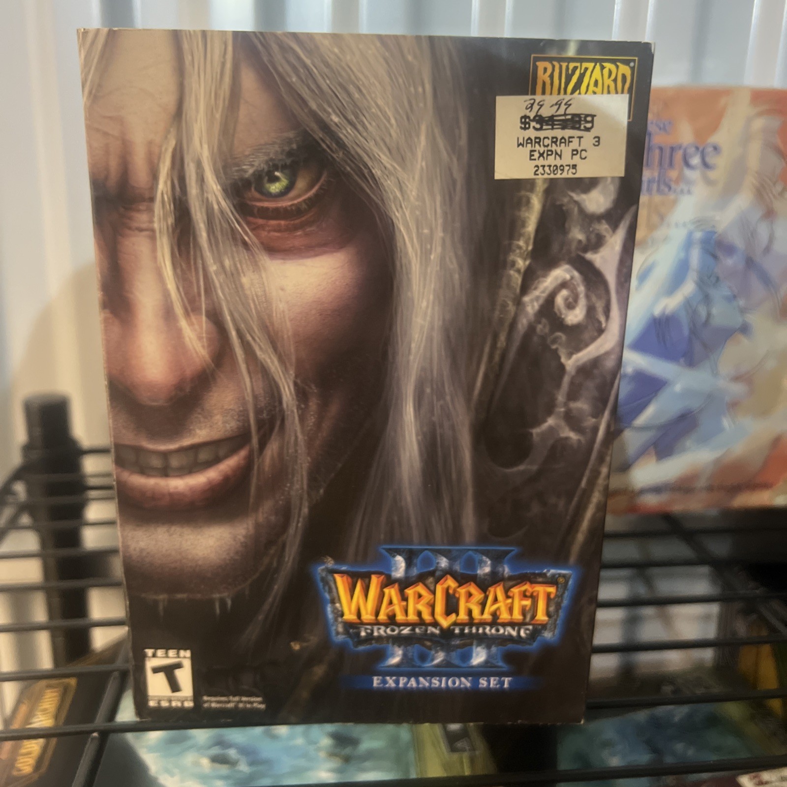 Warcraft III The Frozen Throne Expansion Set PC Game Windows Mac Sealed Blizzard