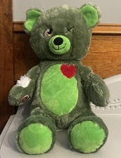 Build a Bear Zombear Zombie Bear Green Plush Halloween 25th Anniversary BAB