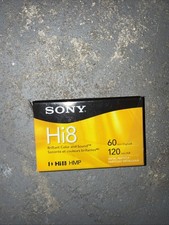 Sony Hi8 60 min Digital8 120 min Hi8 HMP Camcorder Cassette Tape New P6120HMPR