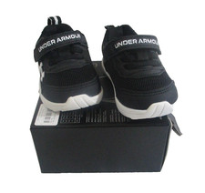 NIB Under Armour UA Assert 10 Infant Boys Crib Sneakers Shoes 3k Black 48