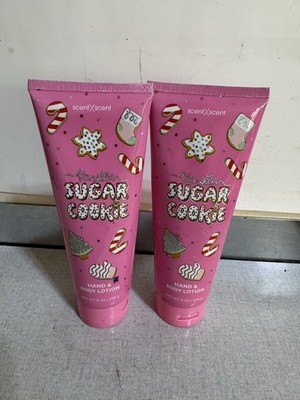 2-8oz.Scent x Scent Vanilla Sugar Cookie Hand  & Body Lotion To Soften Your Skin