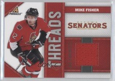2010-11 Panini Pinnacle Threads 304/499 Mike Fisher #MF 0f4