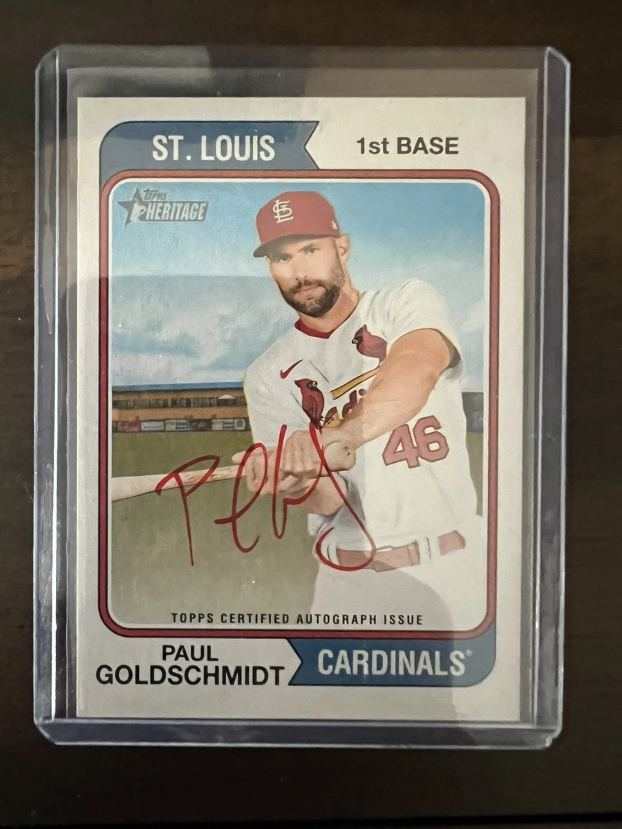 Paul Goldschmidt Autographed Baseball Cards for sale | eBay