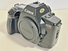 Canon EOS 620 35mm SLR Film Black Camera Body EF Lens Mount, TESTED WORKING!