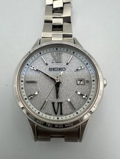 ◾️【Junk/Defective】SEIKO Lukia 1B35-0AY0 Radio-Controlled Solar Glitter D