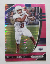 2020 Panini Prizm Draft Pick Pink Pulsar #36 Devin Singletary